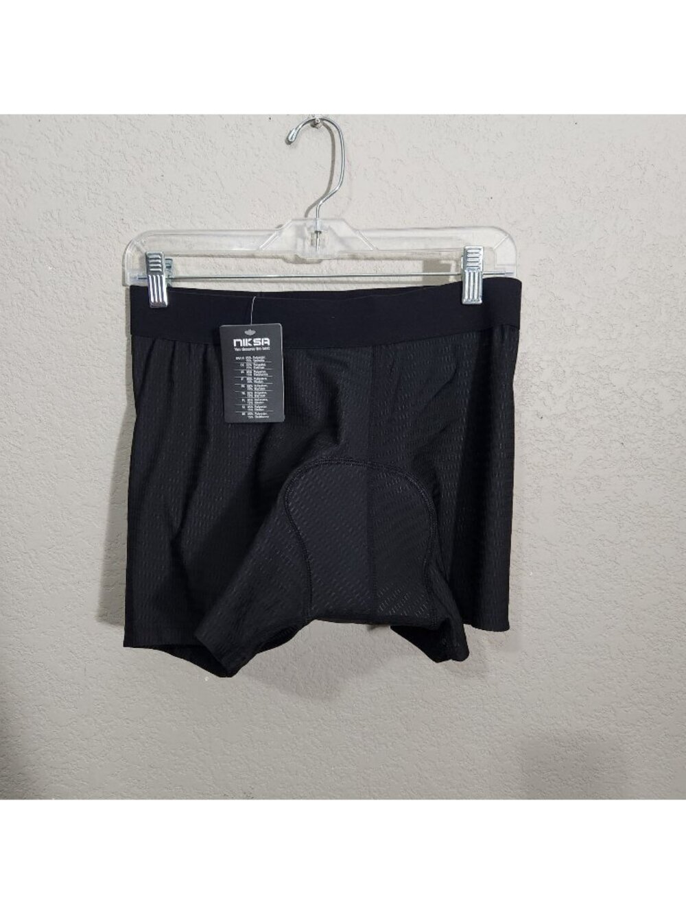 Niksa Mens Cycling Shorts With Gel Padding Anti-Shock Protection Breathable